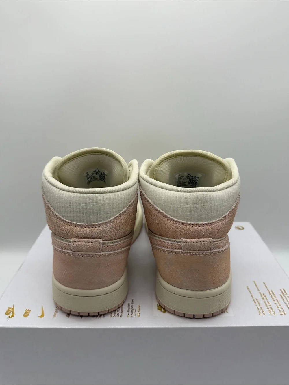 Nike Air Jordan 1 Mid SE Coconut Legend Pink FQ1826-161 Women’s Size 6